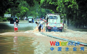 半小時(shí)積水 超姚明身高